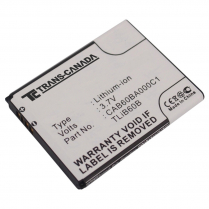 CE-TALB60B   Cell Phone Replacement Battery for Alcatel TLIB60B/ADR3045