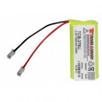 TCB-T376U   Pile de remplacement pour téléphone sans-fil Ni-MH 2.4V 700mAh