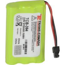 TCB-T394   Pile de remplacement pour téléphone sans-fil Ni-MH 3.6V 800mAh