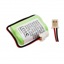 TCB-T346R   Cordless Phone Replacement Battery Ni-MH 2.4V 300mAh reversed