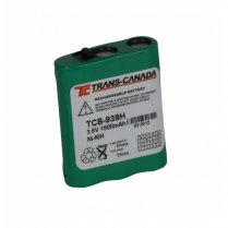 TCB-T939H   Pile de remplacement pour téléphone sans-fil Ni-MH 3.6V 1600mAh