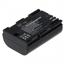 CD-TCAE6N  Photo Camera Replacement Battery for Canon LP-E6N