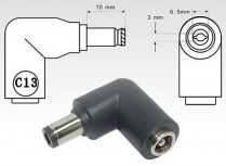 C13   Connector for LBAC/LBDC 6.5 x 3.0 mm