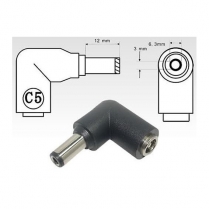 C5   Connecteur pour LBAC/LBDC 6.3 x 3 mm