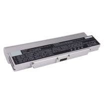 LB-TSOBPL9SX   Replacement Laptop Battery for Sony VAIO VGN-AR/CR/NR - VGP-BPL9 (Silver) (XL)
