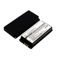 GL-TNINDSIXC   Pile de remplacement pour console de jeux portable Nintendo DSI; TWL-003; avec couvercle