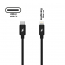 CLEC-520   Data/Charge Cable USB-C/Lightning 1m