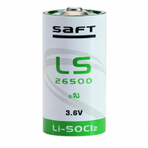 LS26500BA   Lithium Battery 3.6V C Saft