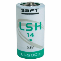 LSH14BA   Lithium Battery 3.6V C Saft High-Rate/Pulse