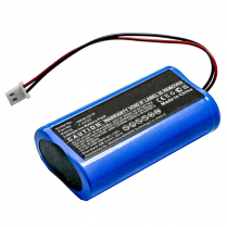 PAC-186502S1PA  Li-Ion Battery Pack 18650 2S1P 7.4V 2200mAh with Molex Connector