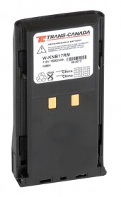 W-KNB17RM   Two-Way Radio Replacement Battery Kenwood KNB-17 Ni-MH 1600mAh