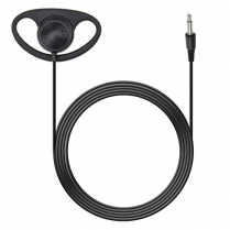 EP1-FLEX   Flexible Radio Earphone Straight Cord and Straight 3.5mm Plug