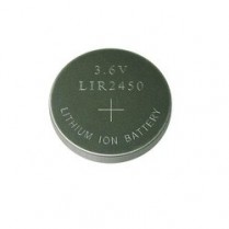 LIR2450   Cellule bouton Li-Ion 3.6V 100mAh