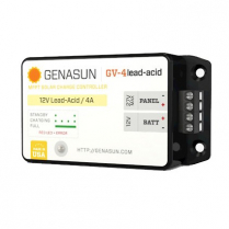 GV-4-PB-12V   Genasun MPPT Solar Charge Controller 12V 4A for Pb Batteries