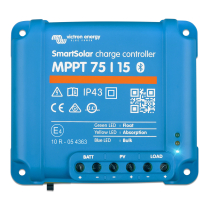 SCC075015060R   Contrôleur de charge  solaire SmartSolar MPPT 75/15 de Victron avec sortie 'Load'