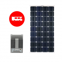 RV-220P-72MPPT   SOLAR KIT RV 12V 220W 18.3A CETL MPPT