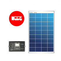 RV-100W-EWC01 Solar kit for RV 100W PWM with LCD