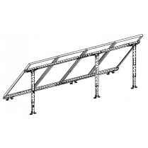 UNI-GR/04AH   Support PV sol/toit 110"