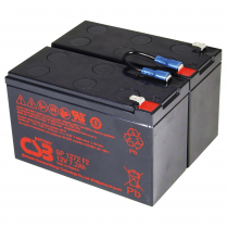 CSB-1002  Ensemble de remplacement de batterie UPS 2x12V 8Ah CSB (RBC5)