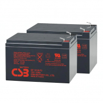 CSB-1003  Ensemble de remplacement de batterie UPS 2x12V 12Ah CSB (RBC6)