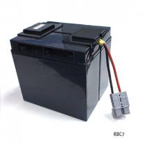 CSB-1004  Ensemble de remplacement de batterie UPS 2x12V 17Ah CSB (RBC7)