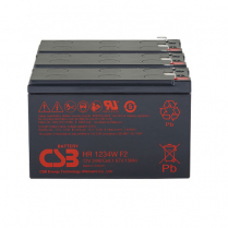 CSB-1010  Ensemble de remplacement de batterie UPS 3x12V 9Ah CSB (RBC53)