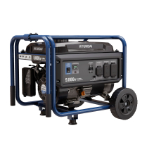 HG5000   Hyundai 5000W Gas Powered Portable Generator