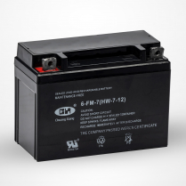 6MF6.5   AGM Battery 12V 7A for EZV Generators (101-183)