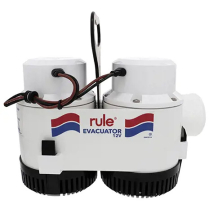 7700D   Rule Evacuator high volume utility pump 12V 7700GPH 3" Port