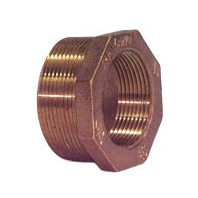 P026-0406   Manchon réduit 1" NPTM à 3/4" NPTF bronze