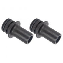 20381-700  Flojet Fitting QC 22mm Port to Straight 3/4" Hose Barb (Pair)