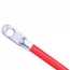 QC8415-025  Cavalier 2 cosses 4 AWG 15" rouge (paquet de 25)