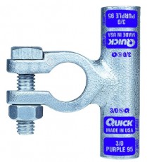 QC4330-005N   Quick Flag Connector 3/0 AWG Negative Crimp (Pack of 5)