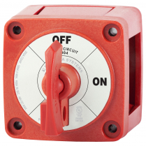 BS6004   Single Circuit ON-OFF with Locking Key - Red