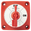 BS6004   Single Circuit ON-OFF with Locking Key - Red