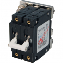 BS7267   C-Series Toggle Circuit Breaker - Double Pole 150A White (Paralleled)