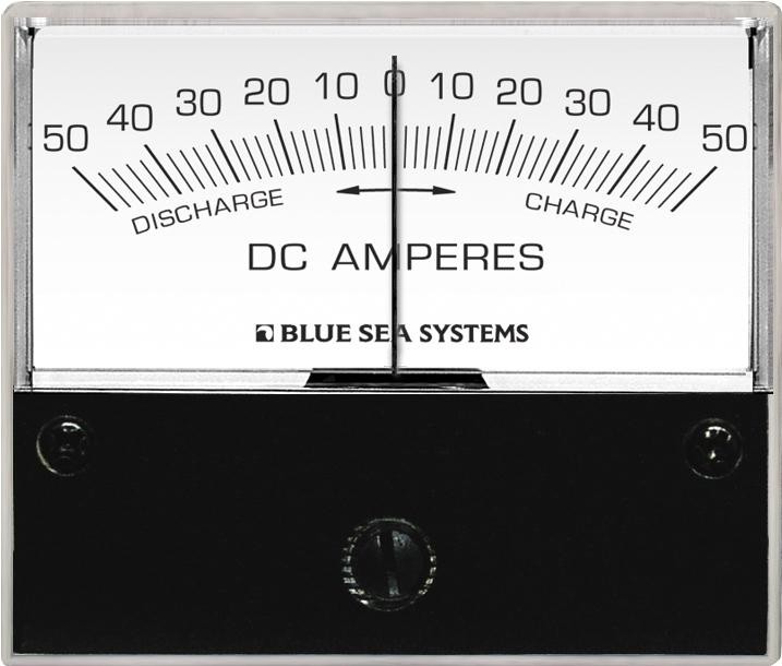 BS8252 Ampèremètre DC - 50-0-50A avec shunt Trans-Canada Energies  Distribution