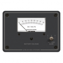 BS8015   DC analog Voltmeter Panel - 8 to 16V DC