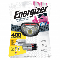 HDDIN32E   Lampe frontale à DEL industrielle Energizer 400 lumens 3x AAA (piles incluses)