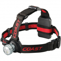 HL45   Coast Wide Flood Beam LED Headlamp 2 Colors 400 Lumens 3x AAA