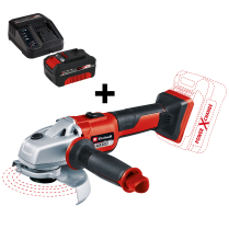 4431143-4512132   Rectifieuse d’angle sans fil AXXIO 18/125 Solo + Ensemble de batterie et chargeur Power X-Change 18V 4,0Ah