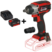 4510081-4512132   Cordless Impact Wrench & Driver- Brushless IMPAXXO 18/230 + Power X-Change Battery & Charger Kit 18V 4,0Ah