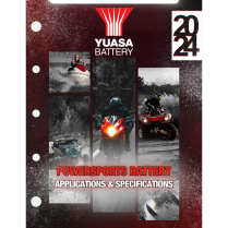 BCI-MOTO   Yuasa Motorsport Battery Application Catalog 2024