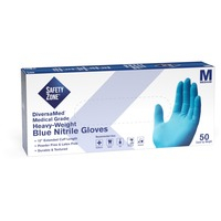 Gloves- Blue Nitrile M 12in