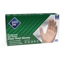 Gloves- Clear Vinyl M 3mil