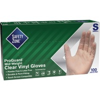 Gloves- Clear Vinyl S 3mil