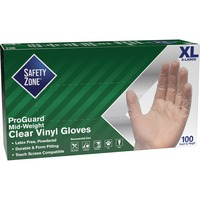 Gloves- Clear/XL/Powdered/Box