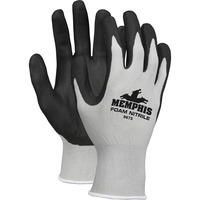 Gloves- Coat CutRes (L) Bk/Gy
