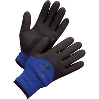 Gloves- Coated Therm (L) Bl/Bk