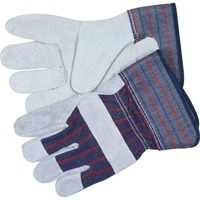 Gloves- Eco Leather (M) Blue